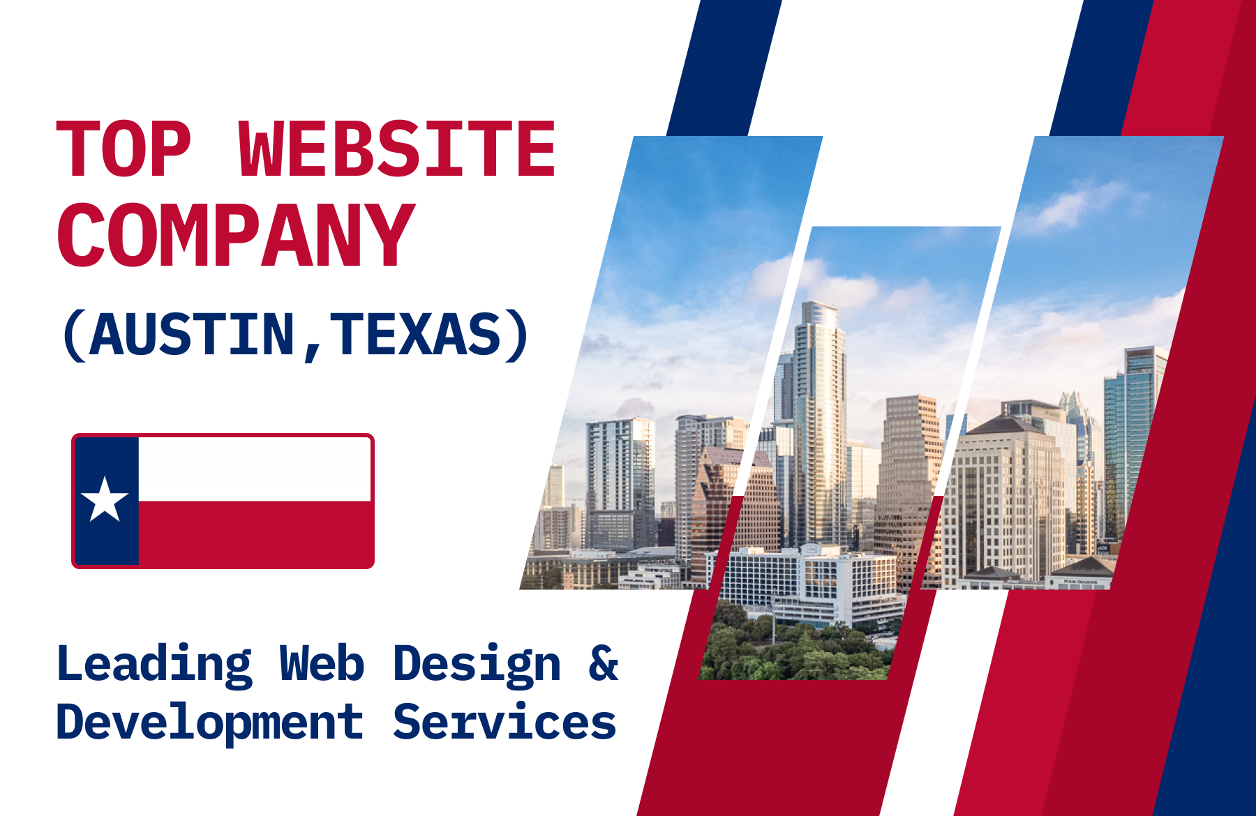 Top website company in Austin, TX showcasing 5 stellar web design & development solutions.