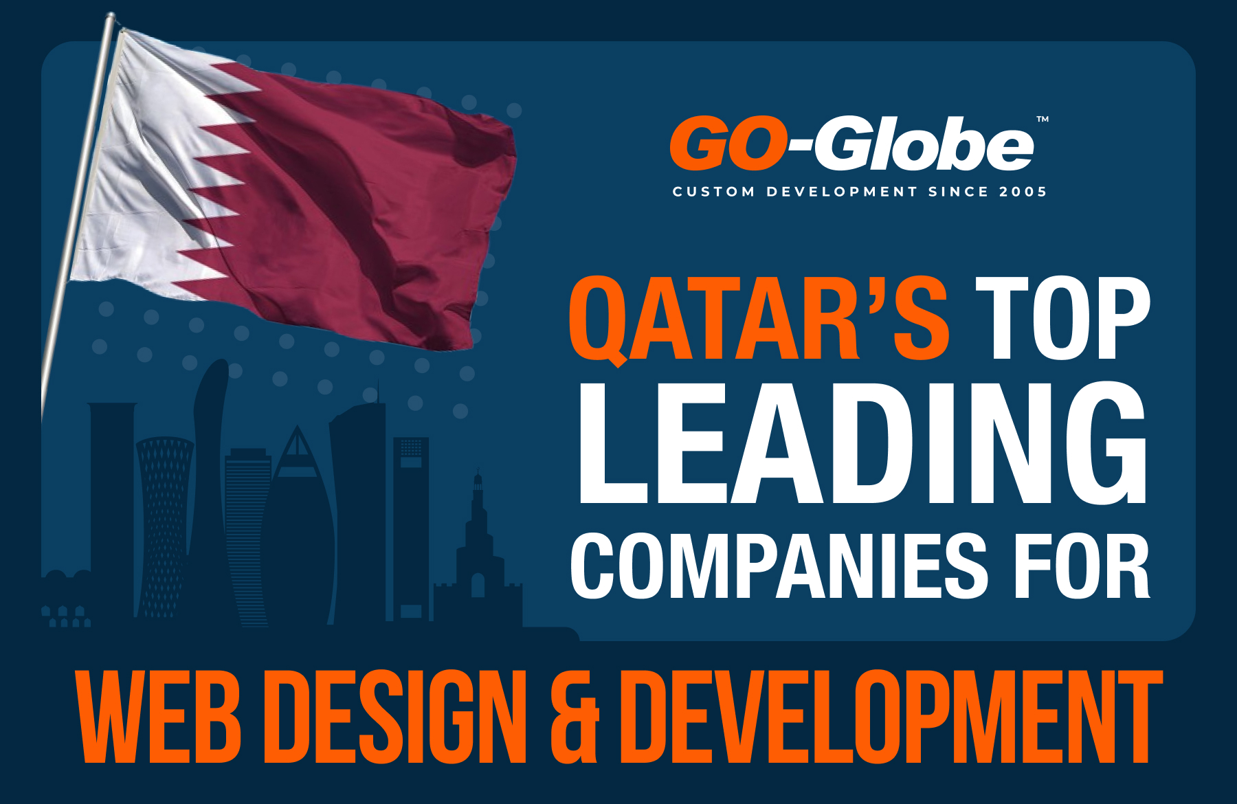 Top web design and development companies in Qatar offering innovative digital solutions for businesses.