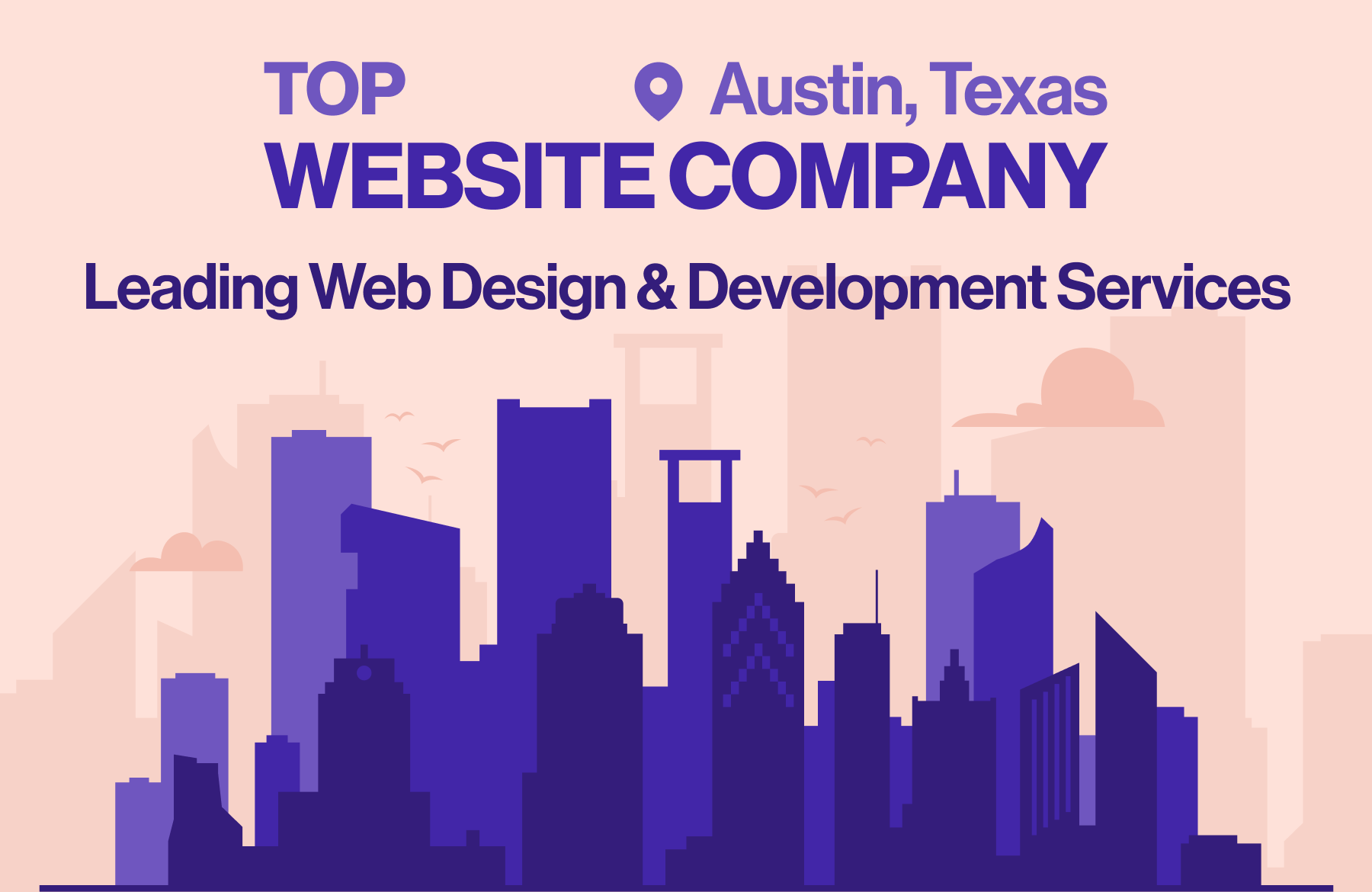 Top website company in Austin, TX showcasing 5 stellar web design & development solutions.