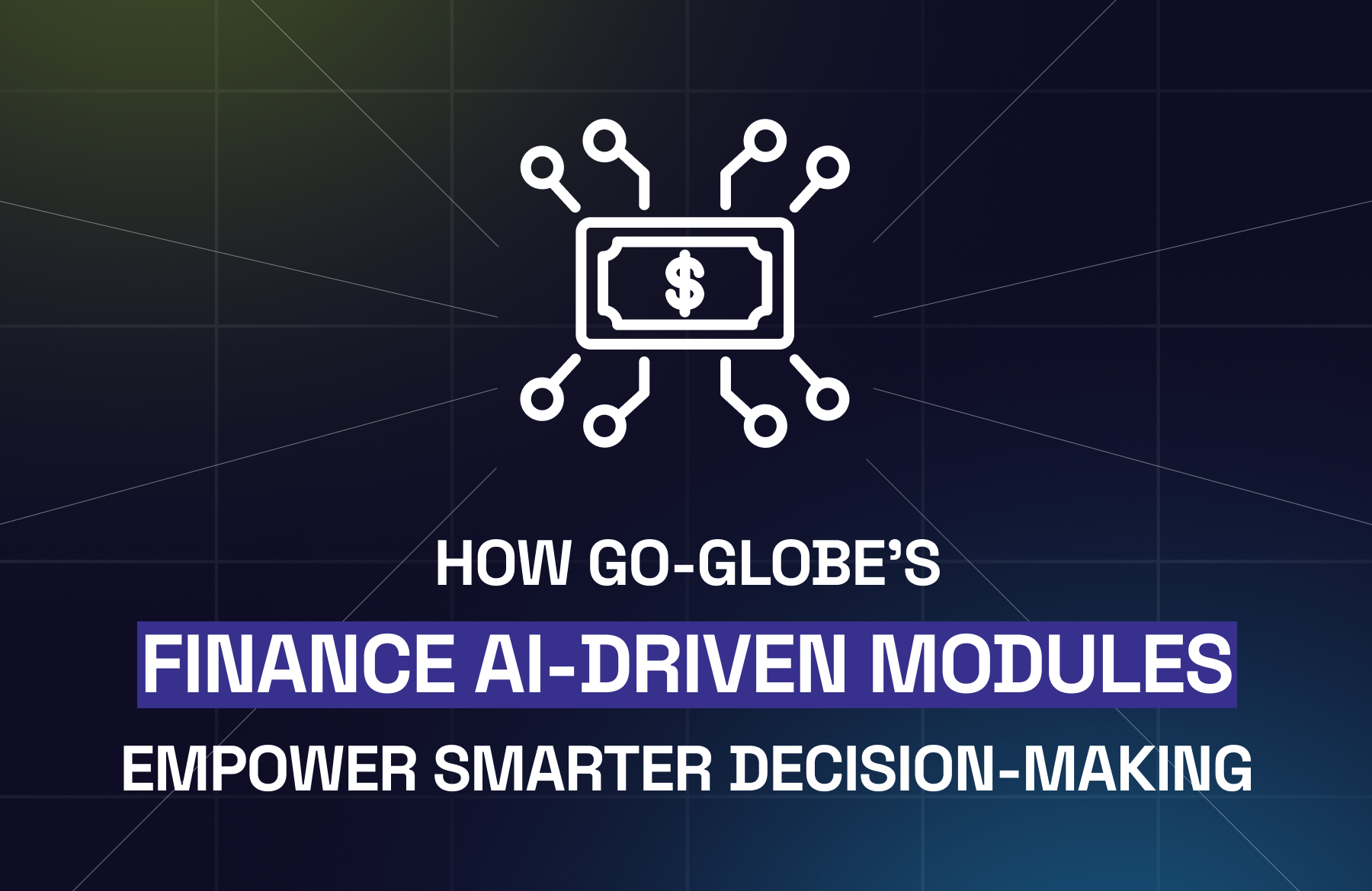 Finance AI modules streamlining financial decision-making and budgeting.